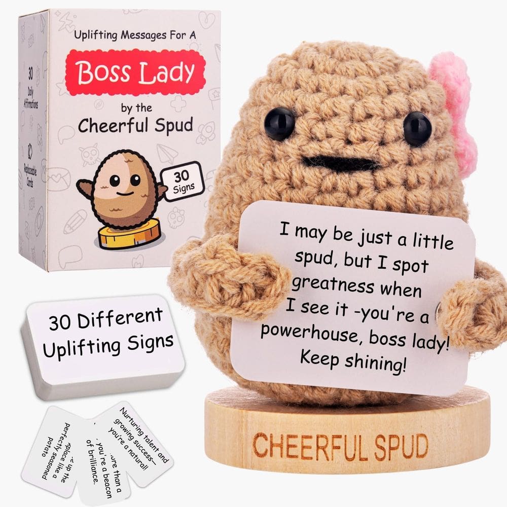 Boss Lady Gifts - Batata positiva com 30 sinais edificantes