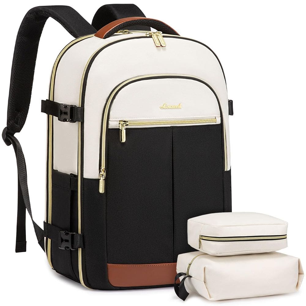 Mochila de viagem LOVEVOOK Large 40L para mulheres com laptop de 17,3”