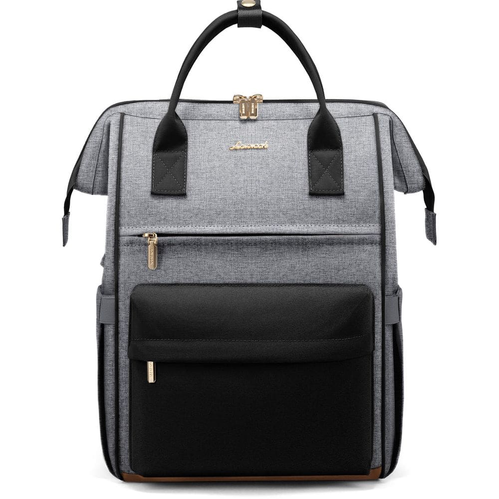 Mochila para laptop LOVEVOOK à prova d`água com porta USB de 15,6”