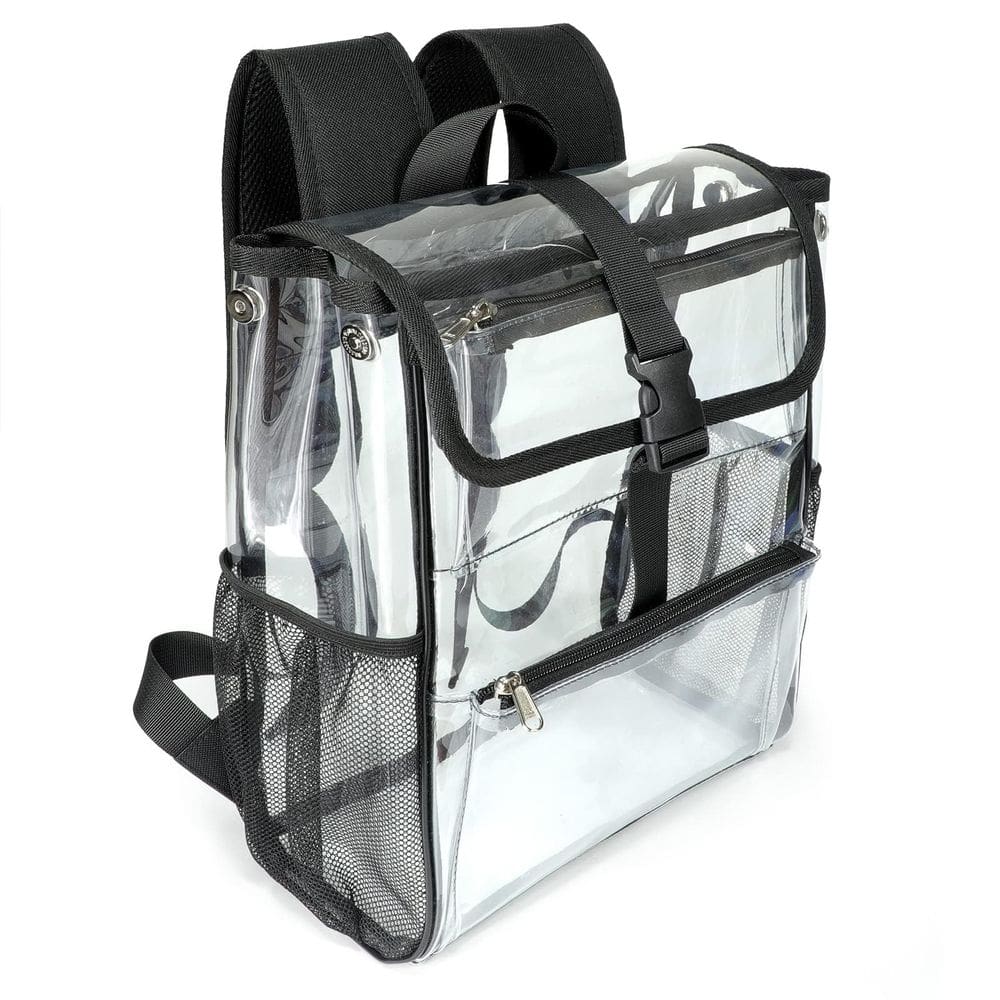 Mochila SPODEARS Clear Stadium aprovada em PVC transparente