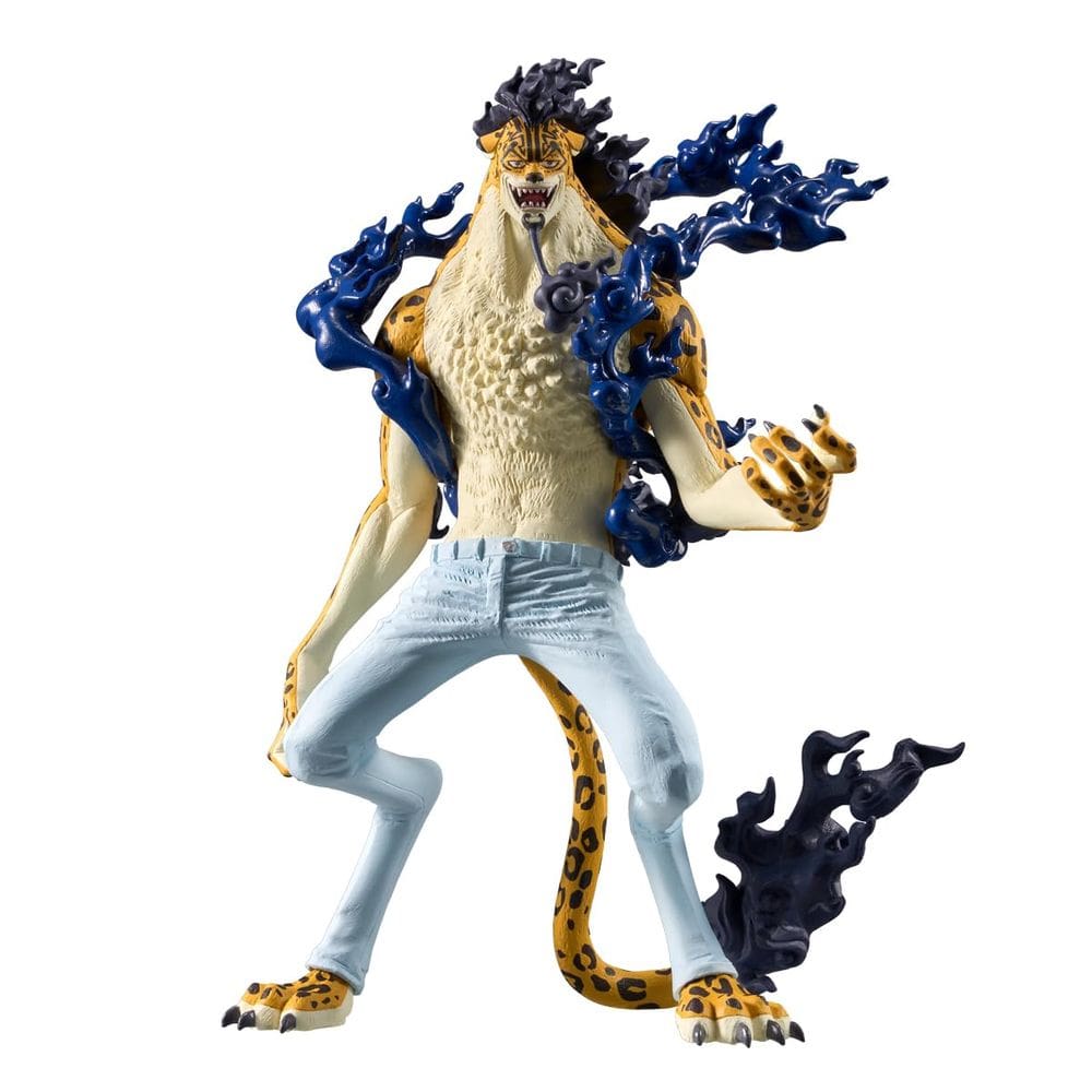 Figura Banpresto One Piece The Rob Lucci Awakening 7,5 polegadas