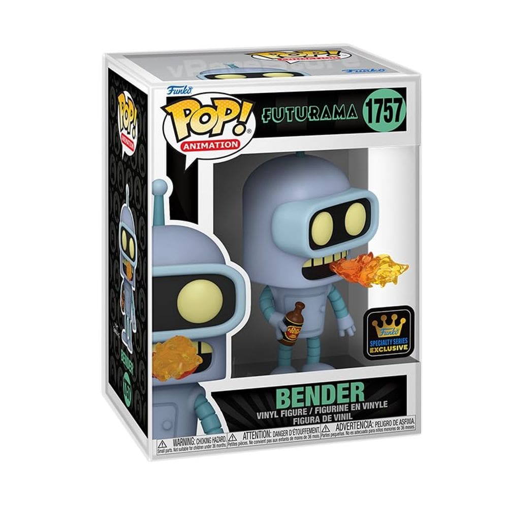Boneco de vinil VraRestore Pop Television: Futurama - Bender