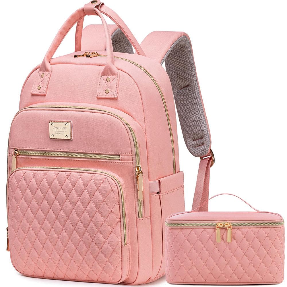 Mochila de almoço Weitars para mulheres com mochila para laptop de 15,6”