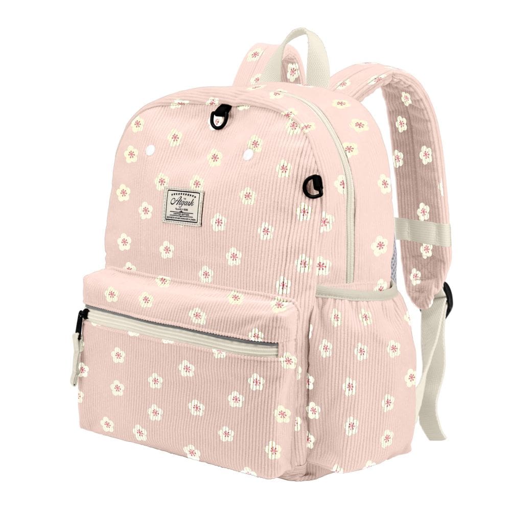 Mochila Atgark Corduroy para meninos de 2 a 5 anos
