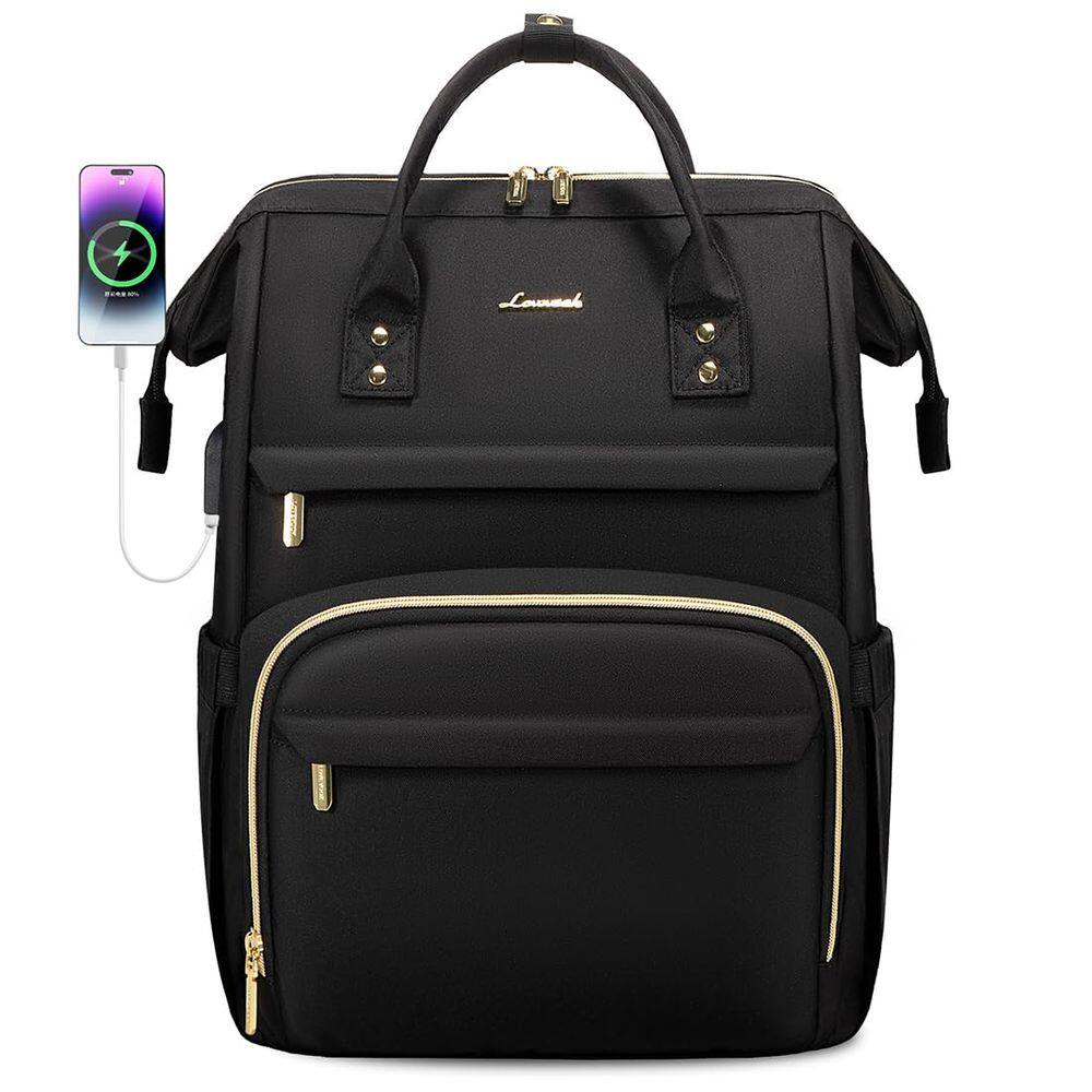 Mochila para laptop LOVEVOOK para mulheres professoras e enfermeiras de 14 polegadas