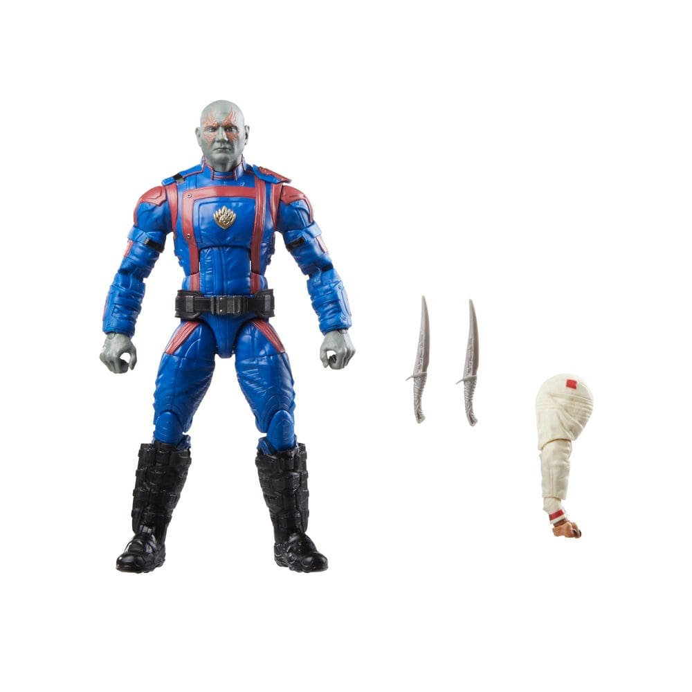 Boneco de ação Marvel Legends Series Drax 15cm - Guardians