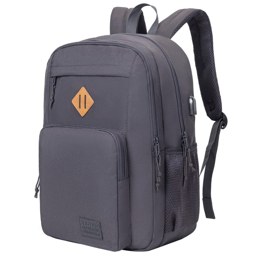 Mochila KEOFID Classic Carry-on Travel com porta USB de 15,6”