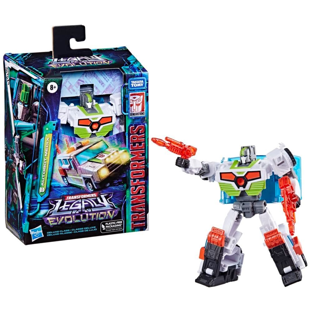 Boneco de ação Transformers Legacy Evolution Medix 14cm