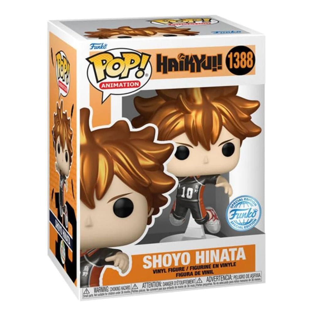 Figura Funko Pop! Animação Haikyu!! Shoyo Hinata Metálico