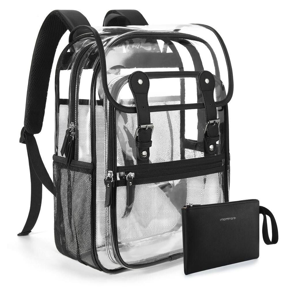 Mochila transparente mommore Heavy Duty PVC transparente