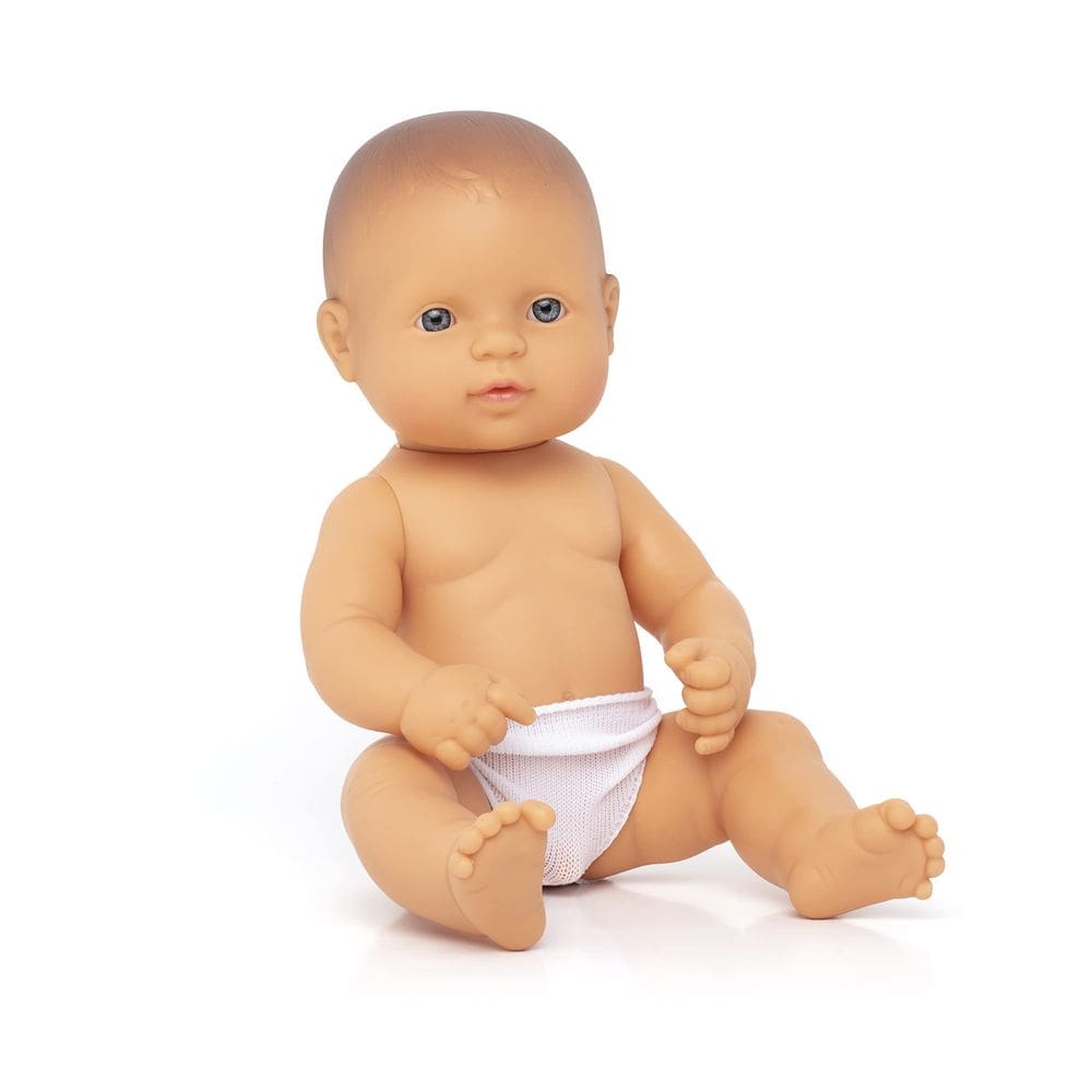 Boneca Miniland Caucasian Boy 32cm, anatomicamente correta, Espanha