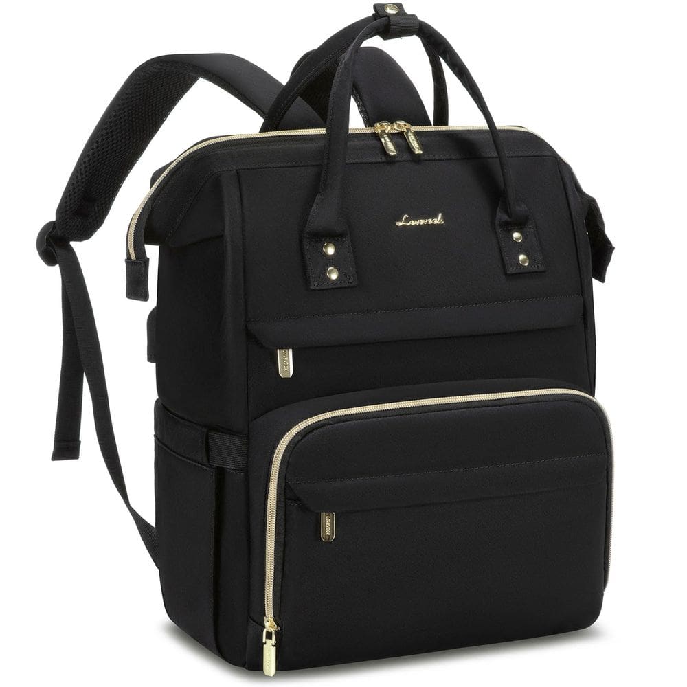 Mochila LOVEVOOK para mulheres com laptop de 15,6” à prova d`água