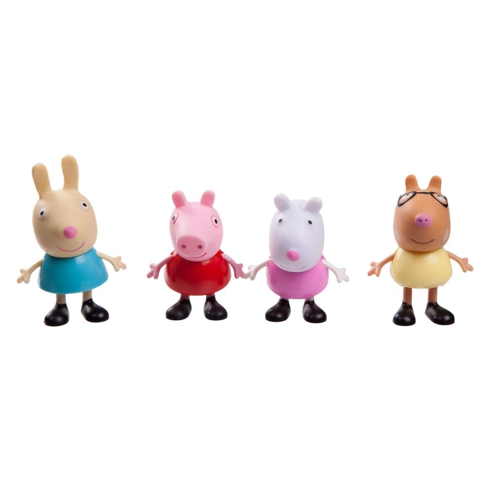 Pacote Toy Nickelodeon Peppa Pig Best Friends com 4 estatuetas
