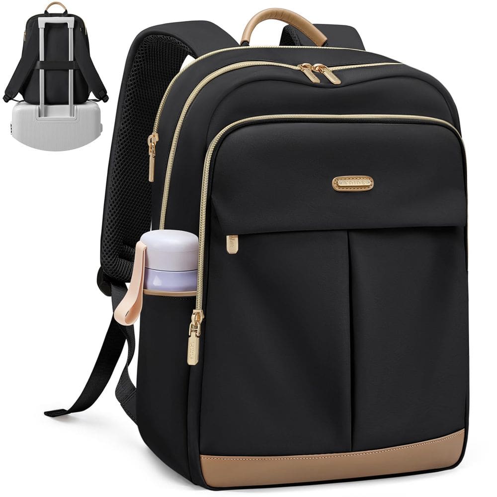 Mochila para laptop VNINE Purse de 16 polegadas resistente à água para mulheres