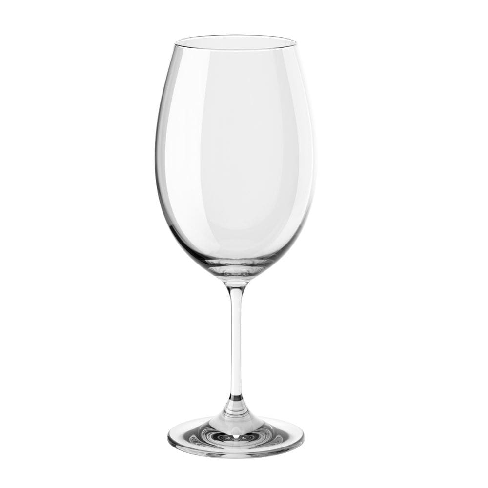 Taça de Cristal Bohemia para Água Fizzy 580 ml com 6 Peças