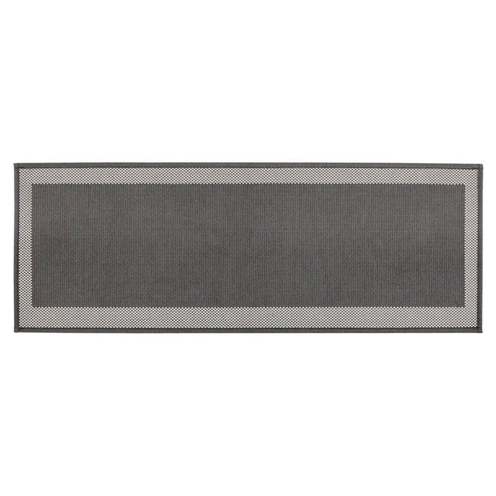 Tapete Multi Square Kacyumara 50x140cm Impermeável - Black