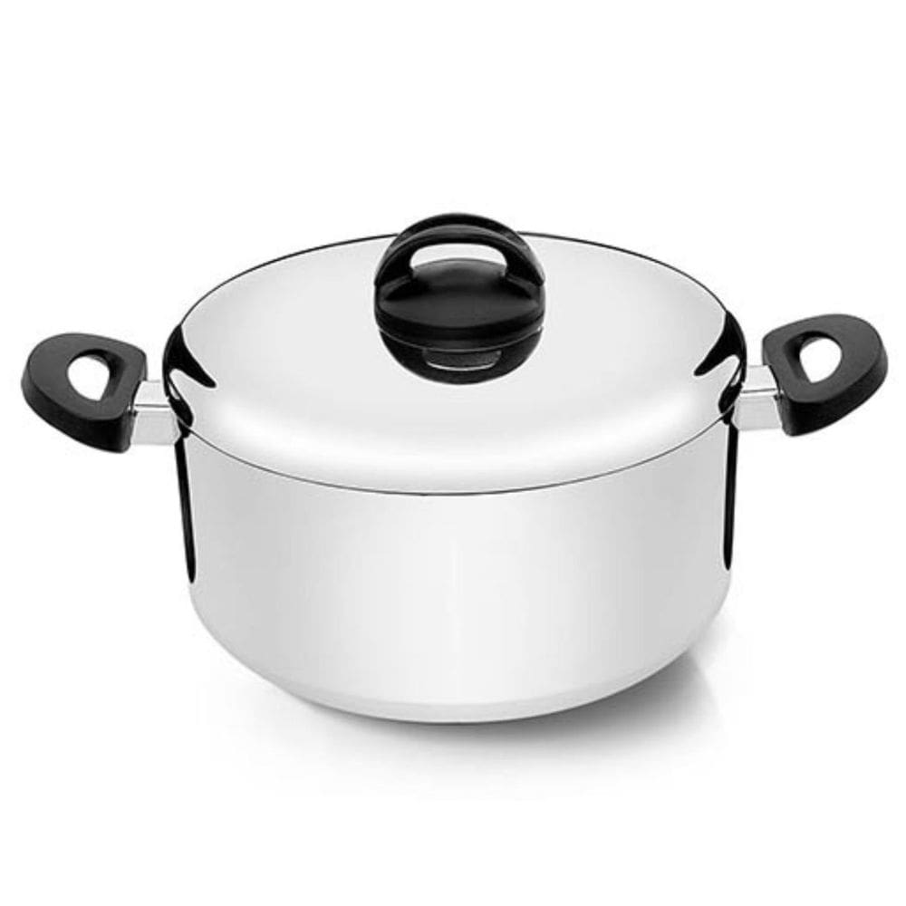 Caçarola Eterna 28 cm 6,3 Litros em Alumínio Polido Nigro