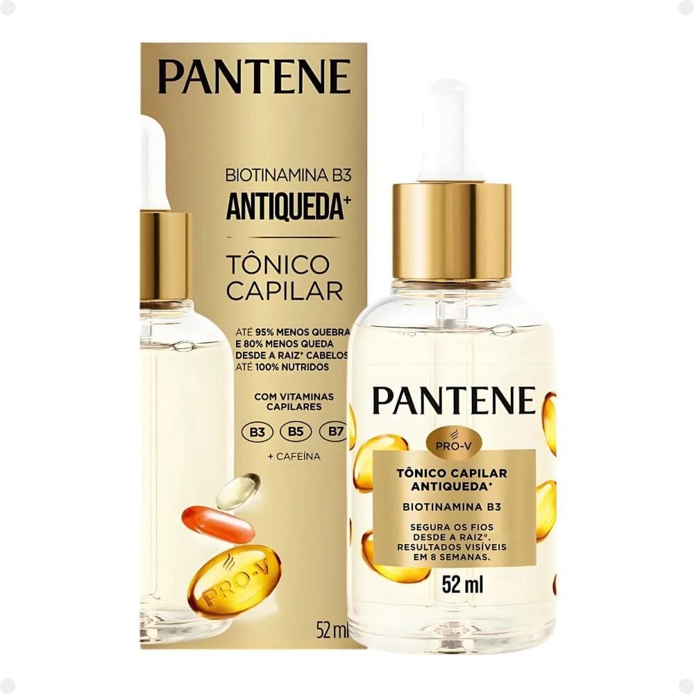 Tônico Pantene Biotinamina B3 Antiqueda+ 52ml