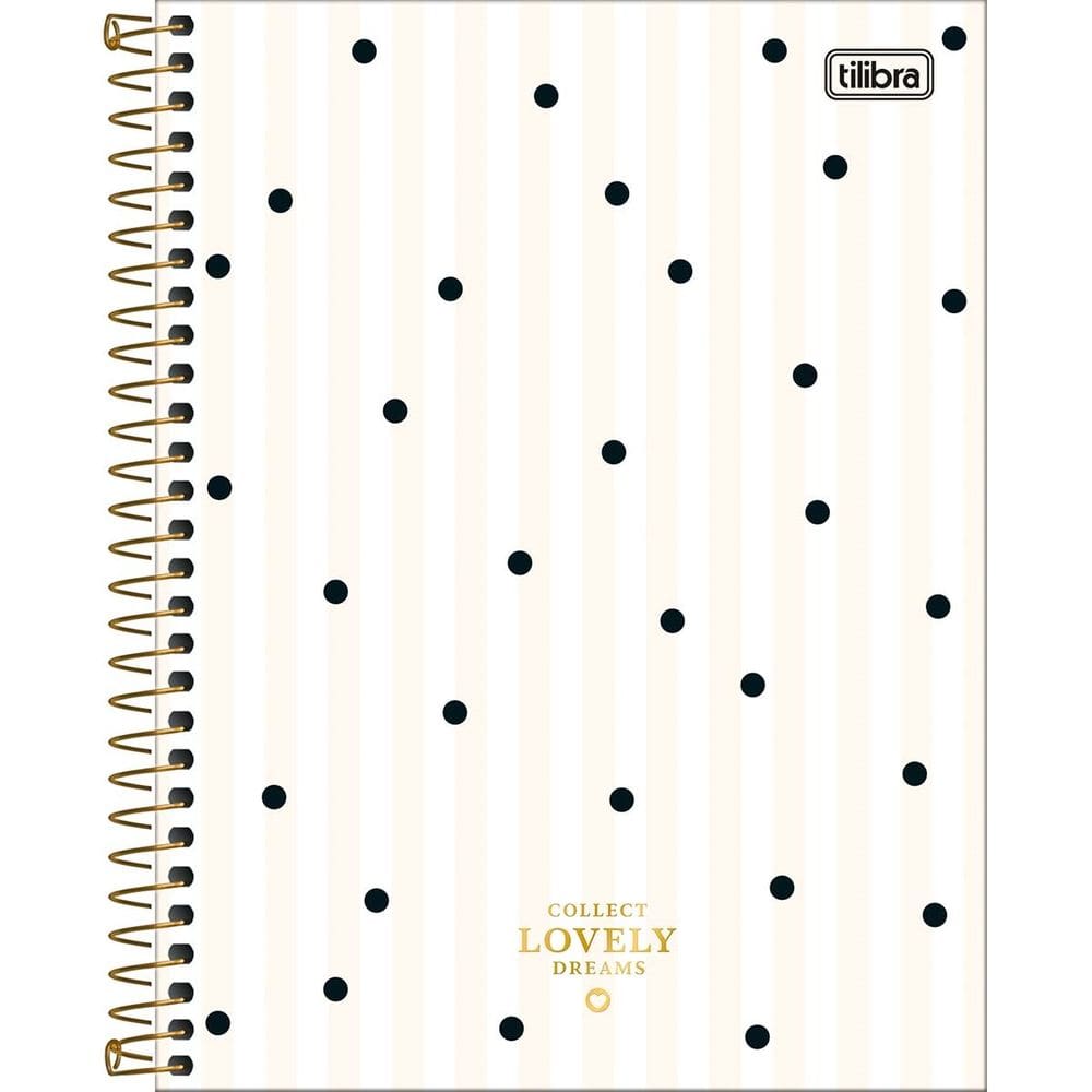 Caderno Espiral (COLEGIAL) 1 Matéria West Village 80 Folhas Capa Dura Tilibra