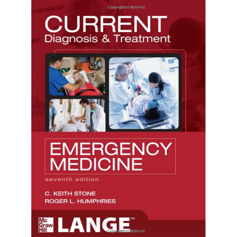 Current Diagnosis And Treatment Emergency Medicine