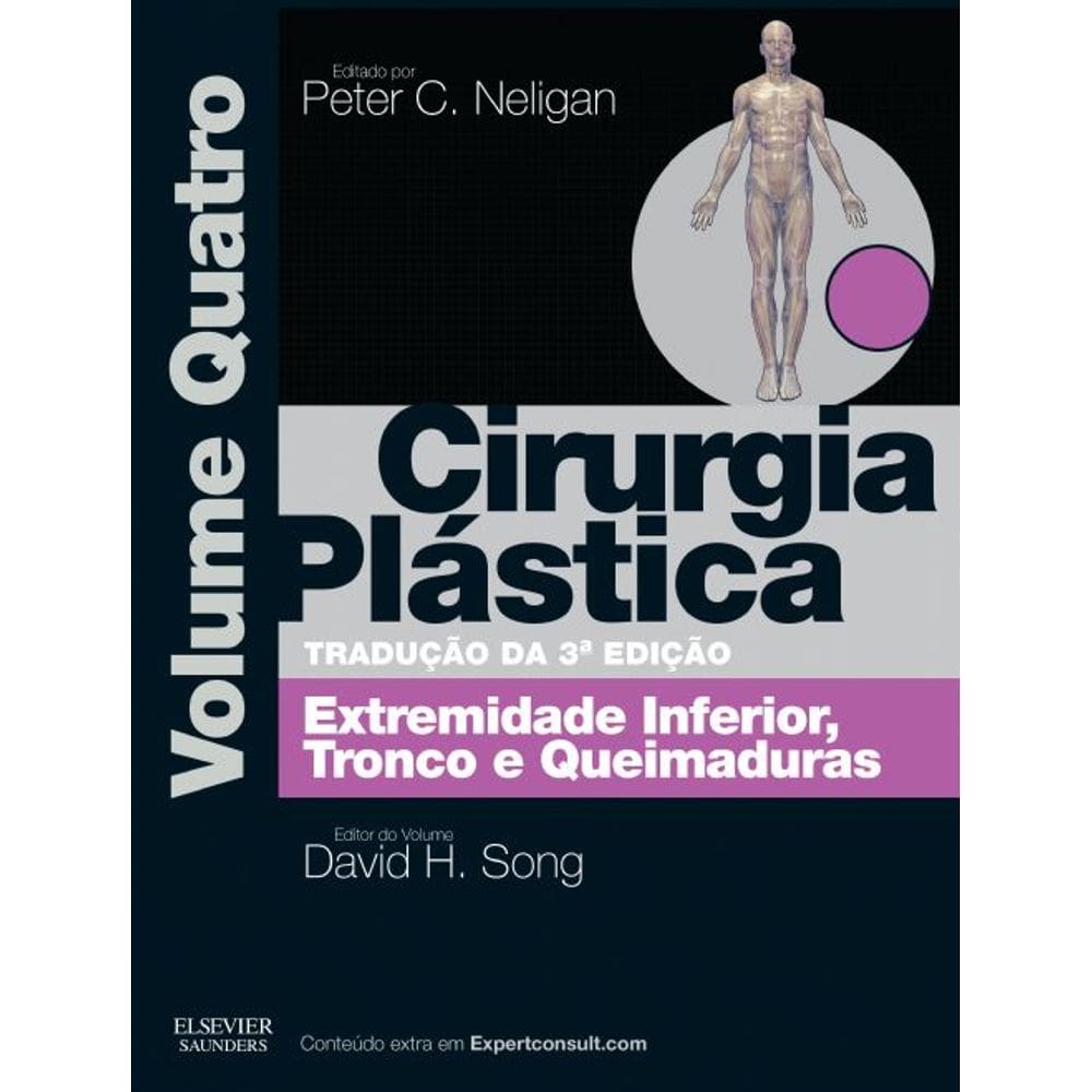 Cirurgia Plastica Vol. 4 - Extremidade Inferior Troco E Queimaduras