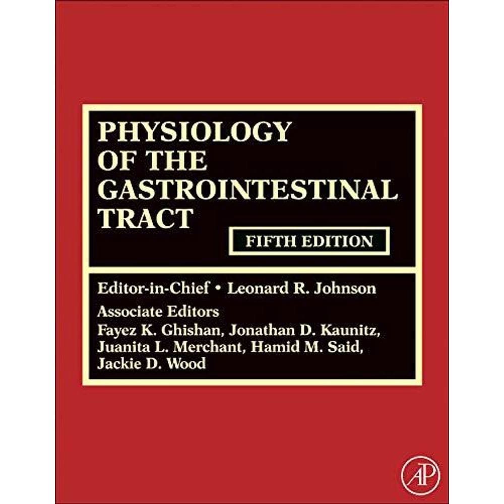 Physiology Of The Gastrointestinal Tract 2 Vols
