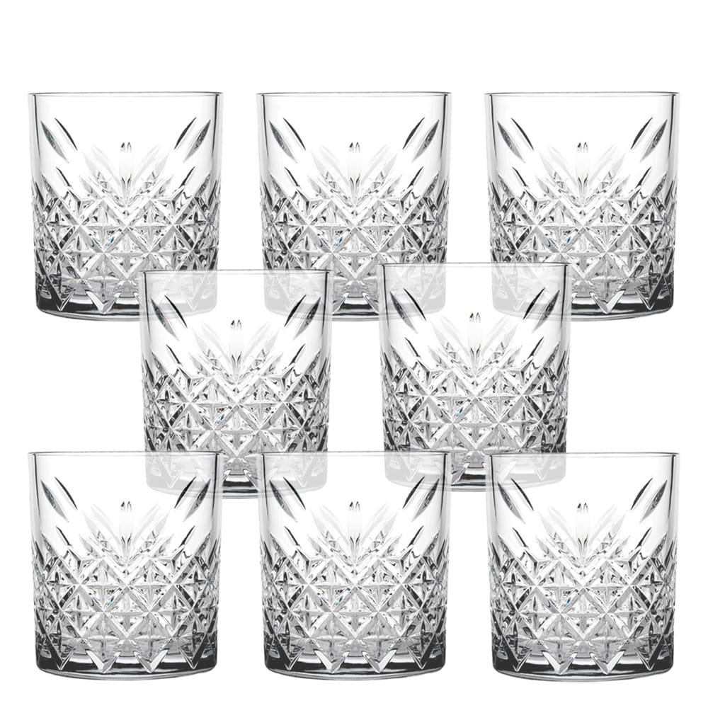Copo Baixo para Whisky Timeless 345ml 8 Unidades