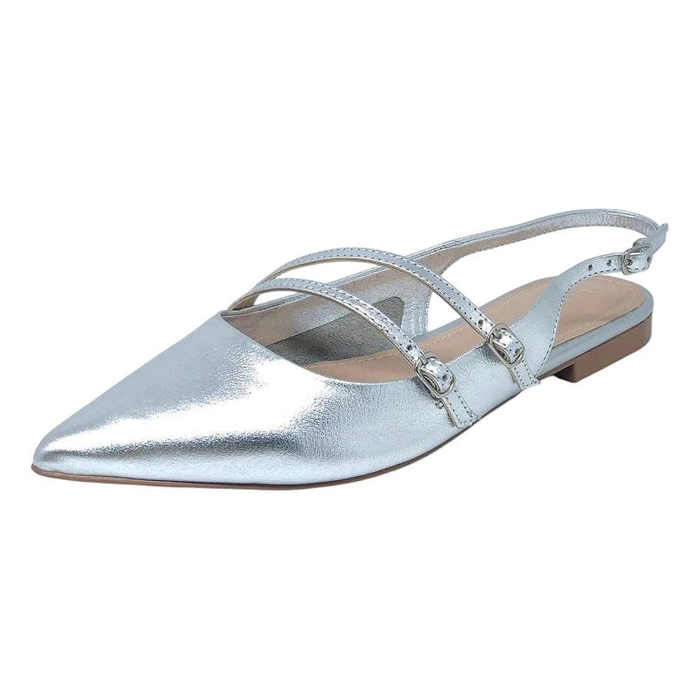Sapatilha Feminino Slingback Moderno e Conforto Lia Line
