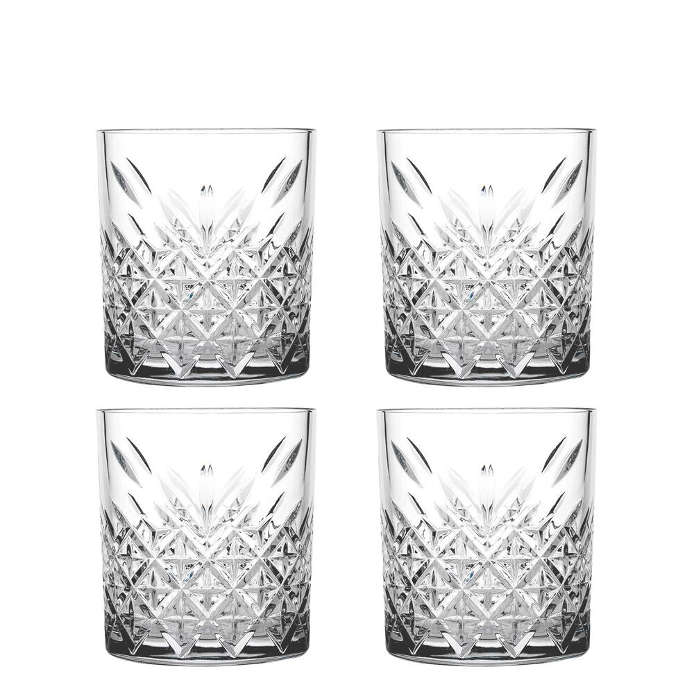 Copo Baixo para Whisky Timeless 345ml 4 Unidades