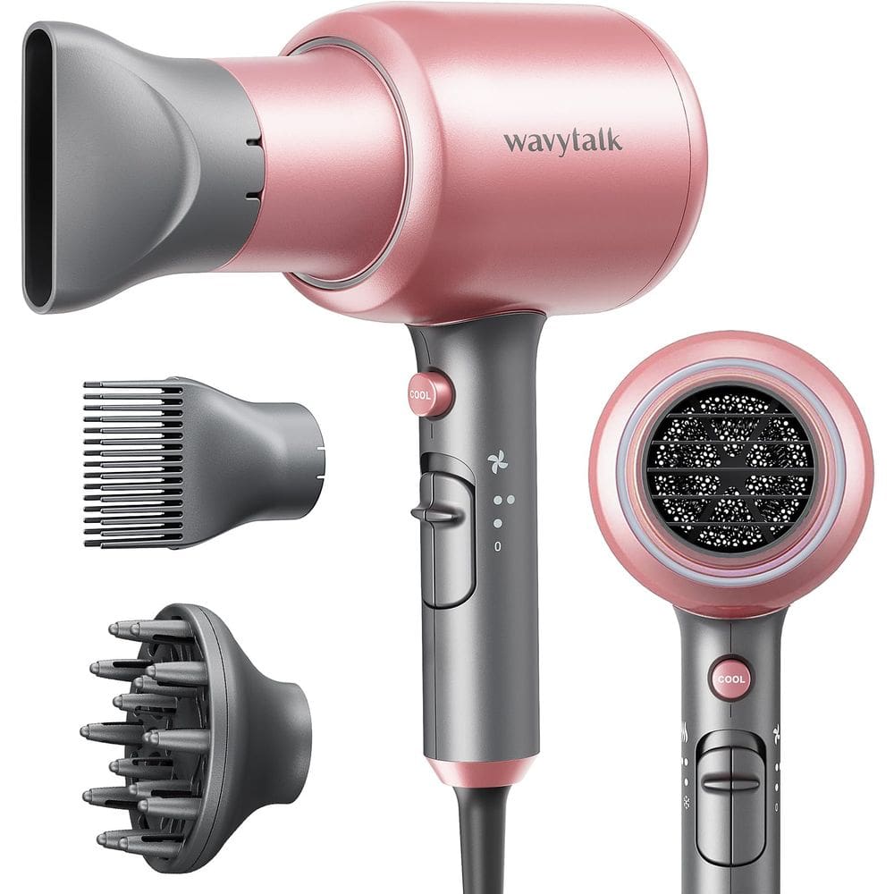 Secador de cabelo Wavytalk Professional Ionic 1875W para cabelos cacheados