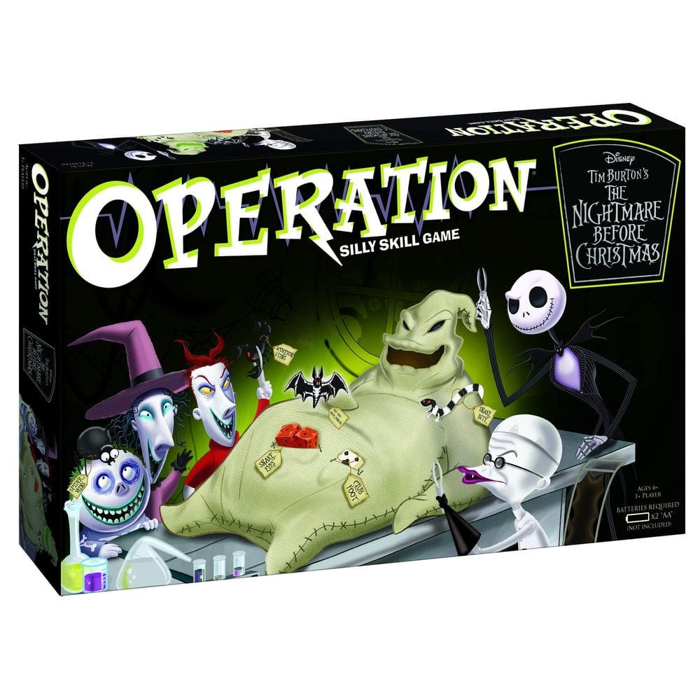 Jogo de Tabuleiro USAOPOLY Operation Disney The Nightmare Before Christmas