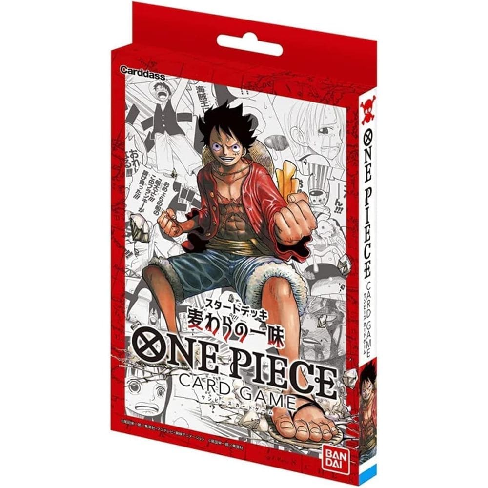 Deck inicial do jogo de cartas colecionáveis Bandai Namco One Piece TCG