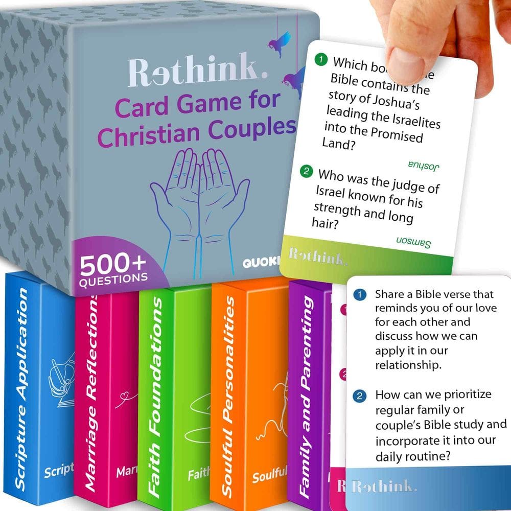 Jogo de cartas de conversação QUOKKA Rethink Christian Couples