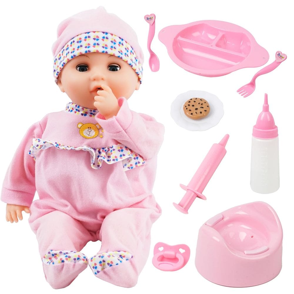 Boneca interativa Toy Choi`s Talking de 16 polegadas com acessórios