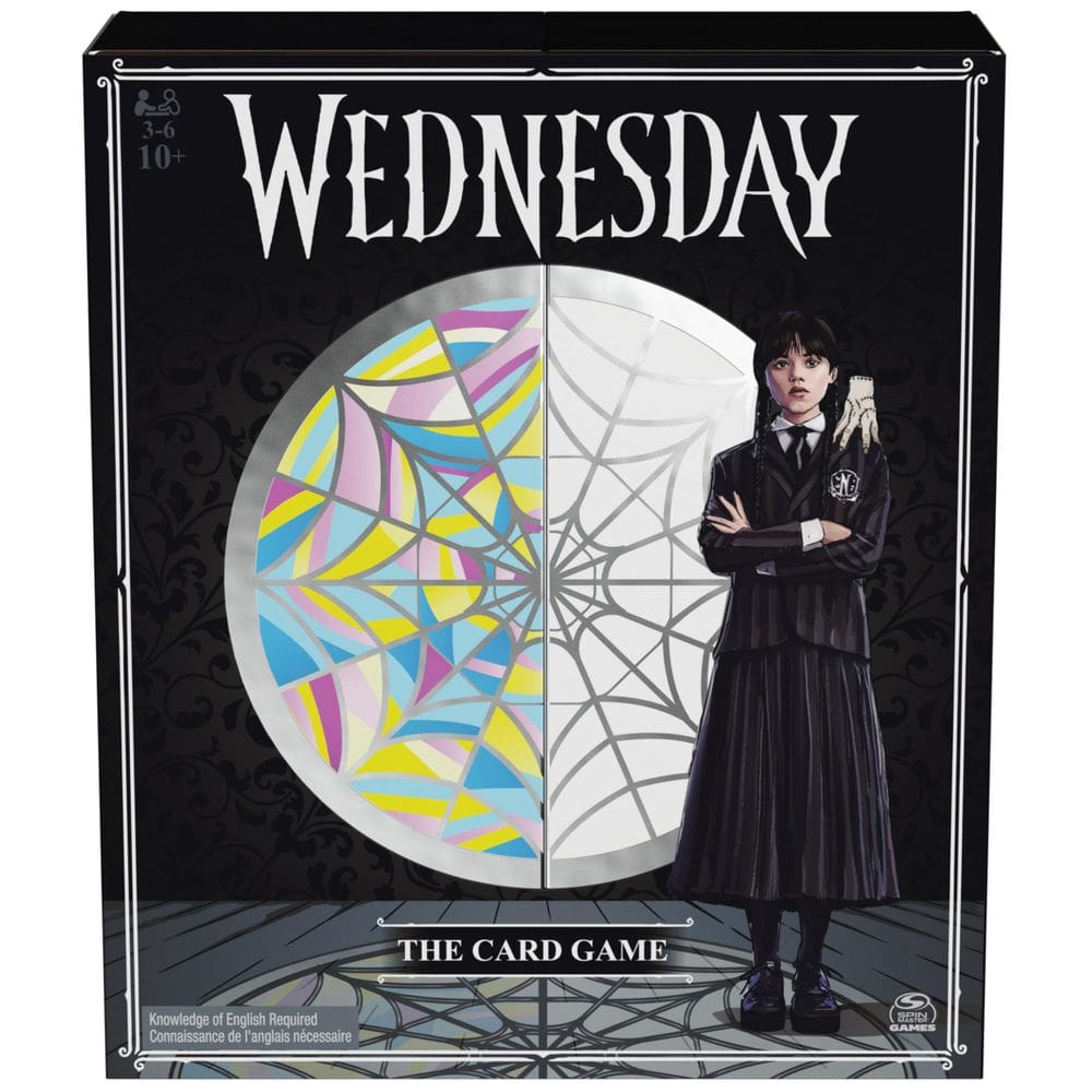 Jogo de cartas Spin Master Games Wednesday Premium Foil 10+