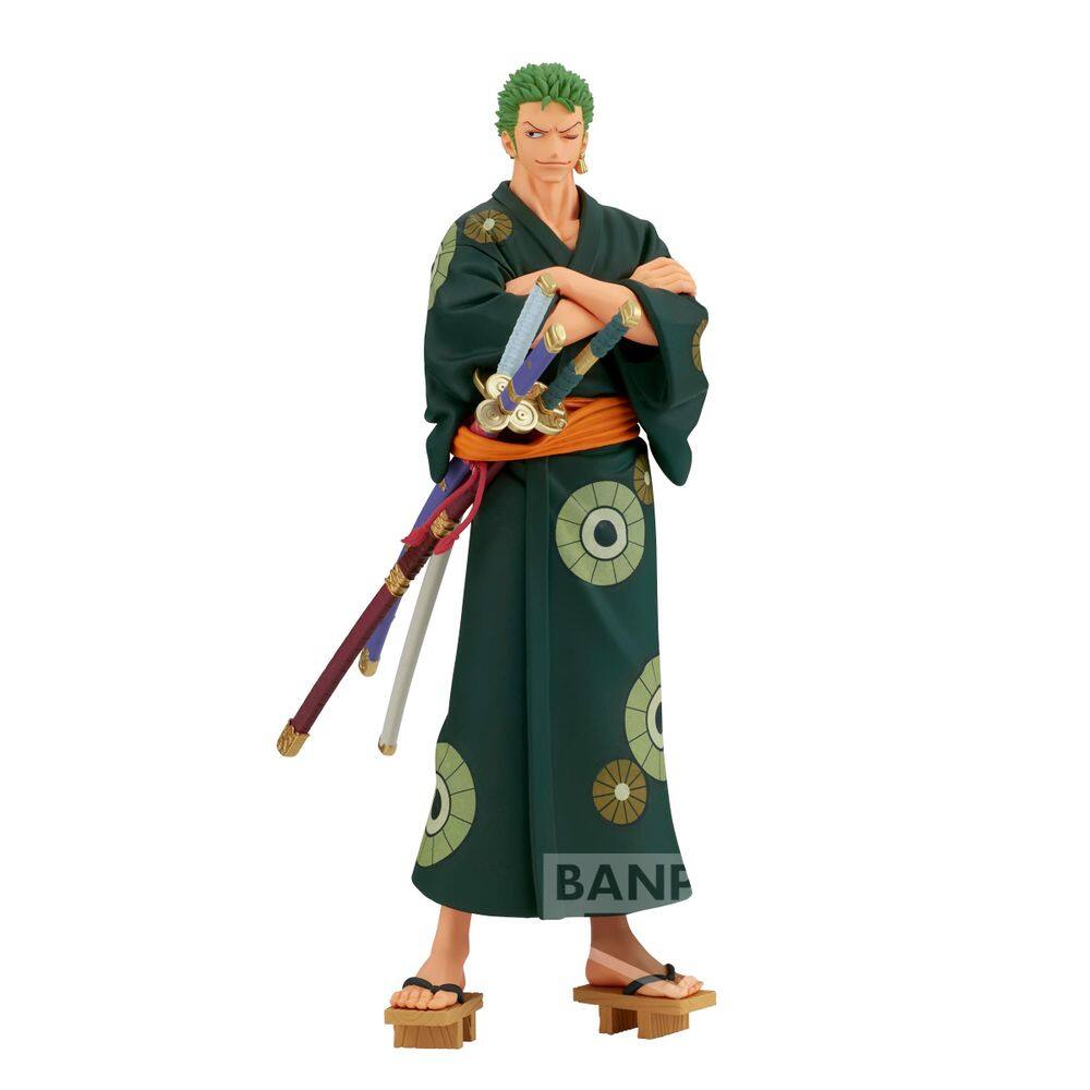 Figura Banpresto One Piece Wanokuni Roronoa Zoro Yukata Ver