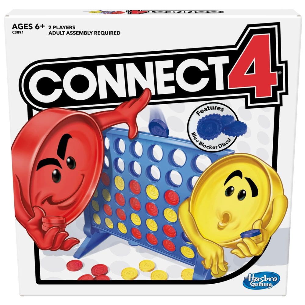 Jogo de Tabuleiro Hasbro Gaming Connect 4 Strategy Age 6+ Amazon