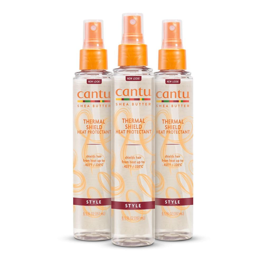 Protetor térmico Cantu Thermal Shield com manteiga de karité 150mL x3
