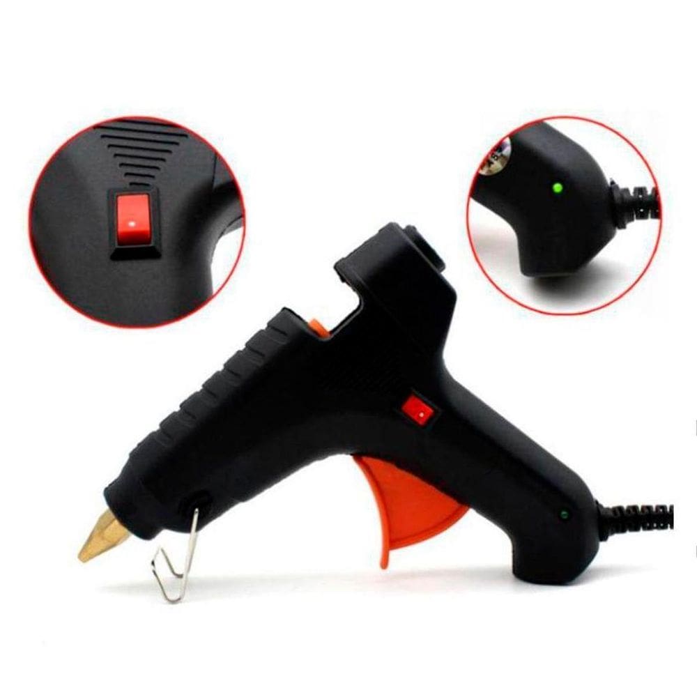 Pistola Cola Quente 110/220V Para Papelaria E Artesanato