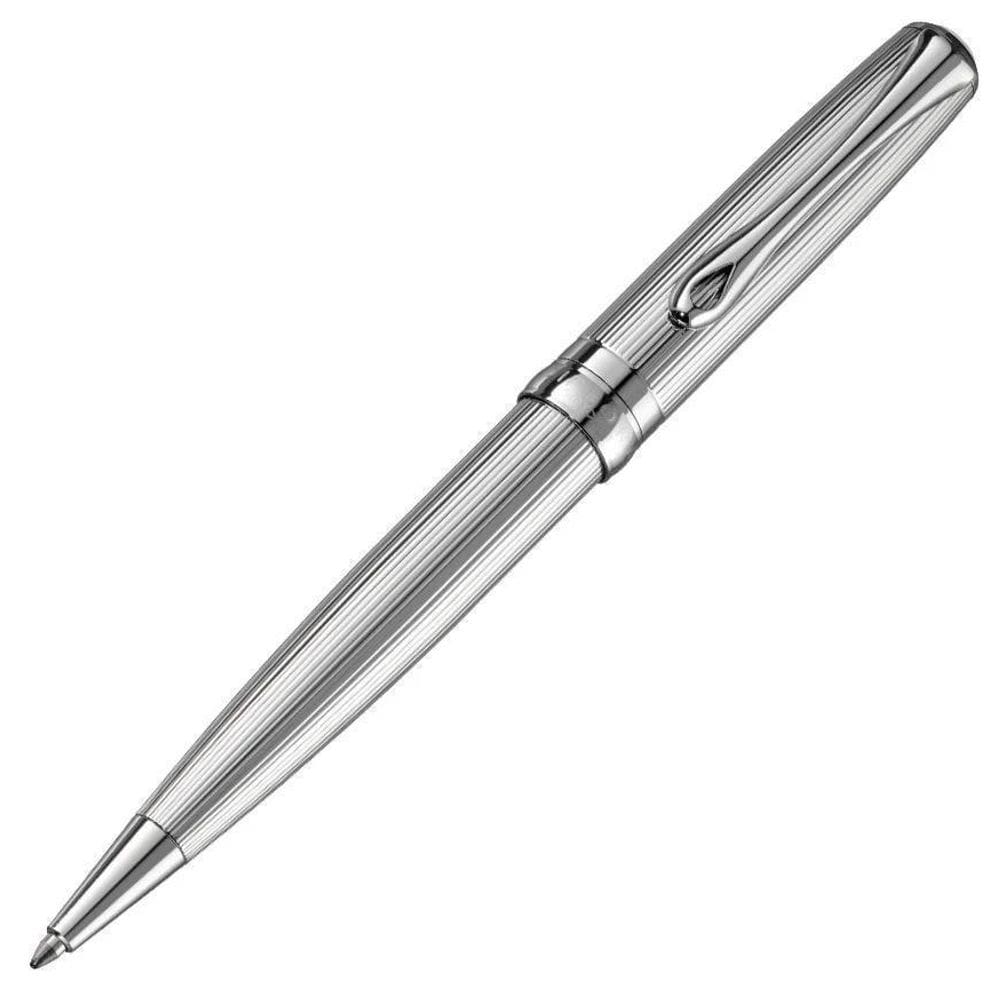 Caneta Esferográfica Diplomat Excellence A2 Guilloche Chrome