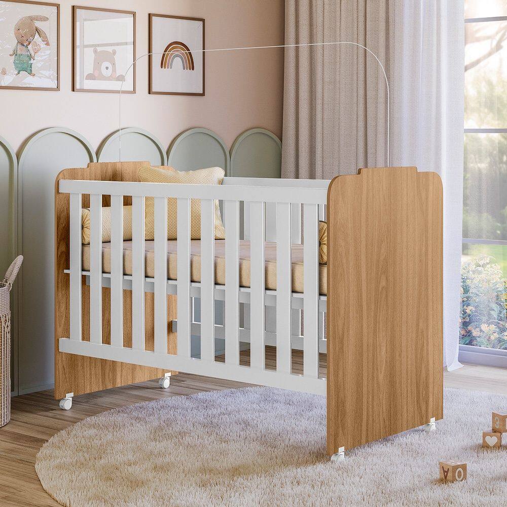Berço Amore Nature Branco Peternella Móveis
