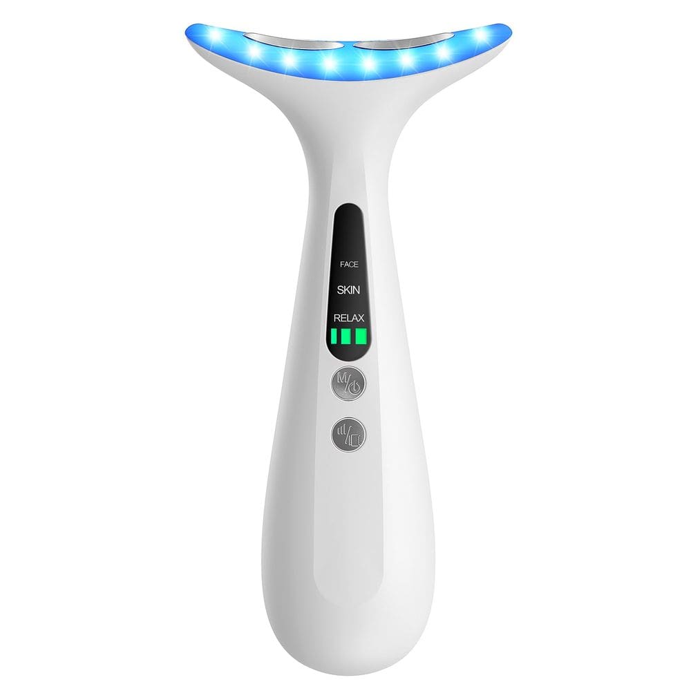 Massageador facial e de pescoço AZMAVO Skin Lifting & Firming