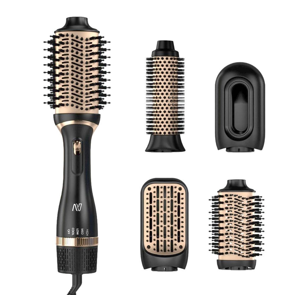 Escova de ar quente Nycoba Escova de secador de cabelo multifuncional 1200 W