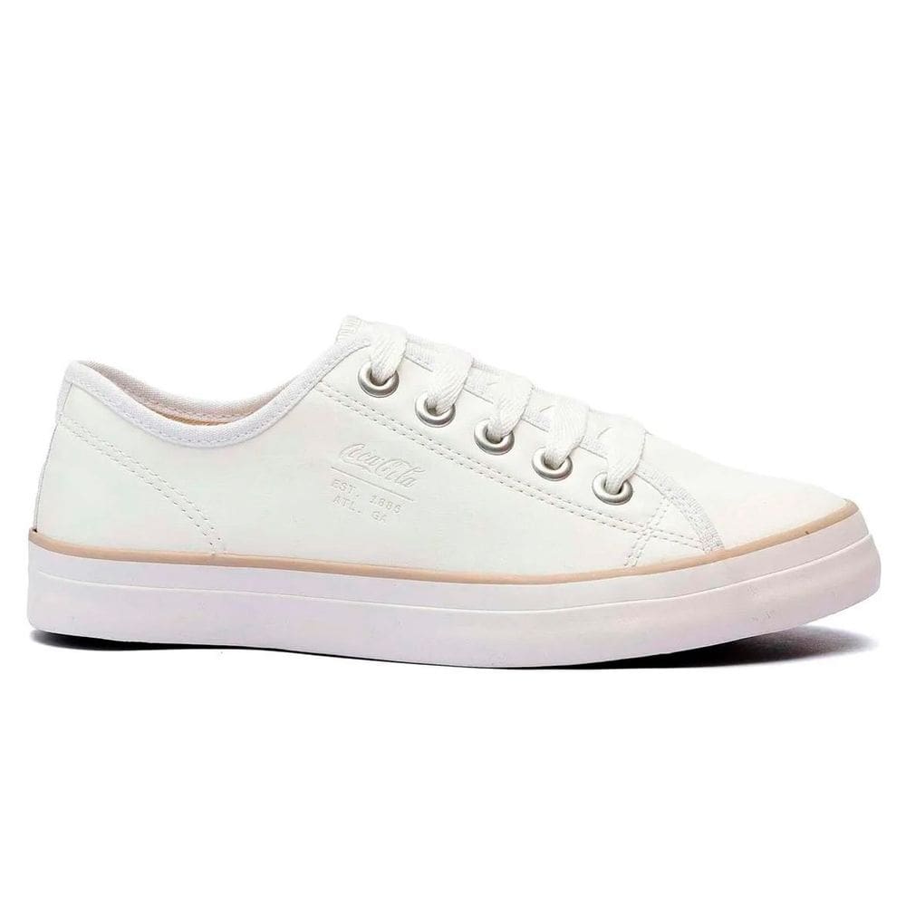 Tênis Coca Cola Stream Town Branco