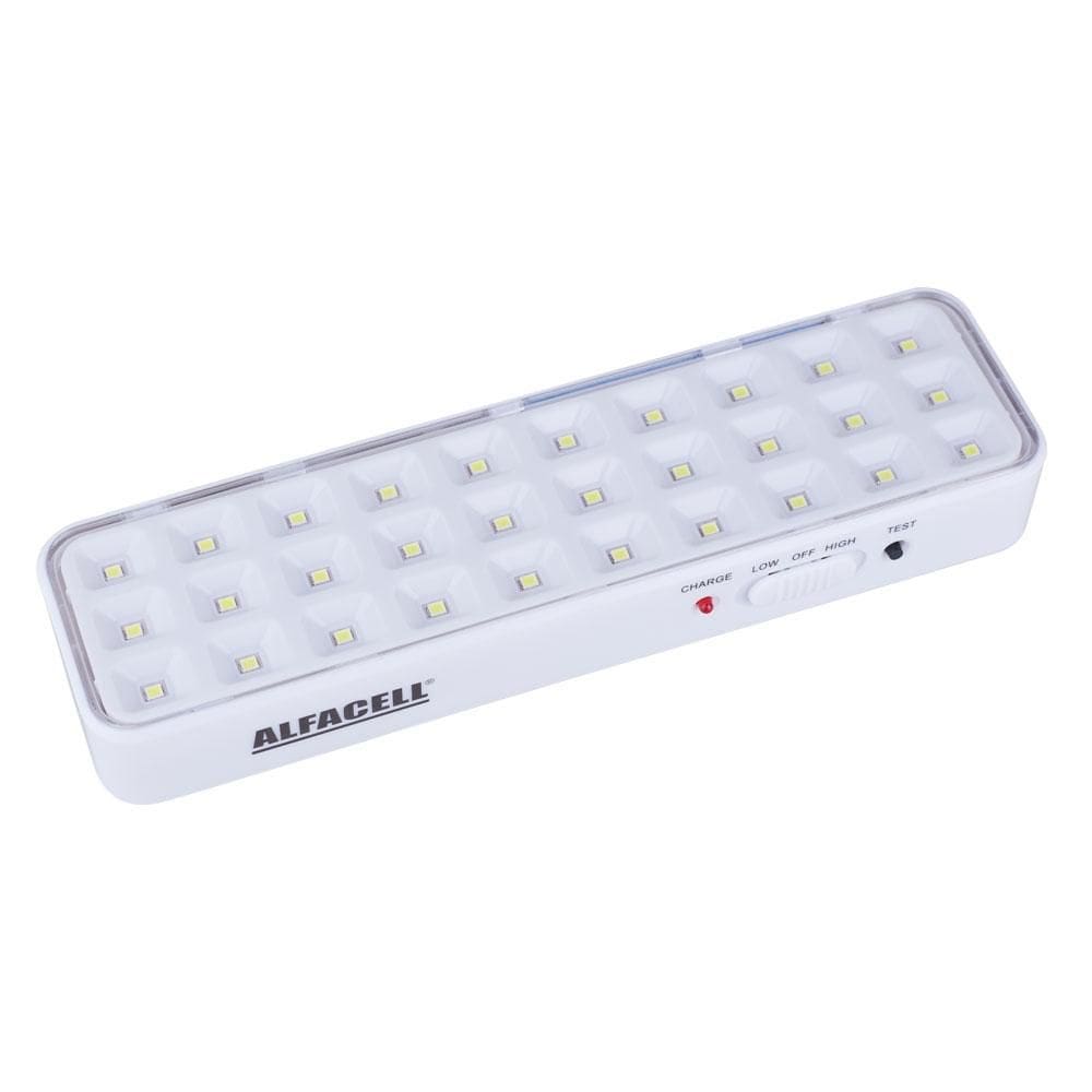 Luminária de Emergência 30 Leds Alfacell AL50081 Bivolt