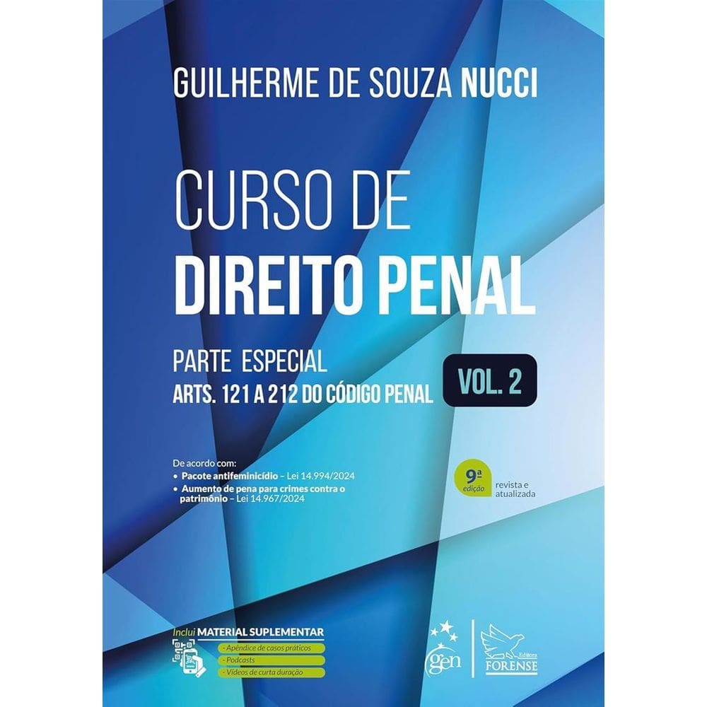 Curso de Direito Penal - Vol.2 - 9ª Edição 2025