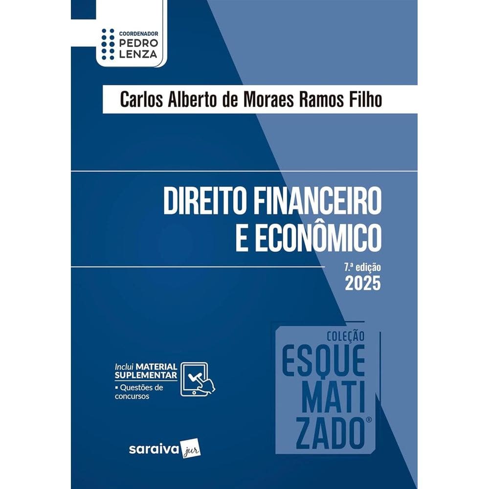 Coleção Esquematizado - Direito Financeiro e Econômico - 7ª Edição 2025