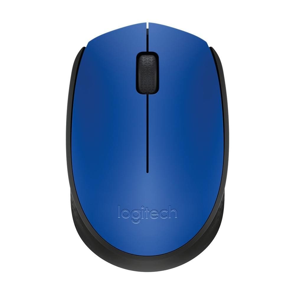 Mouse Logitech M170 Sem Fio Azul e Preto 910-004638