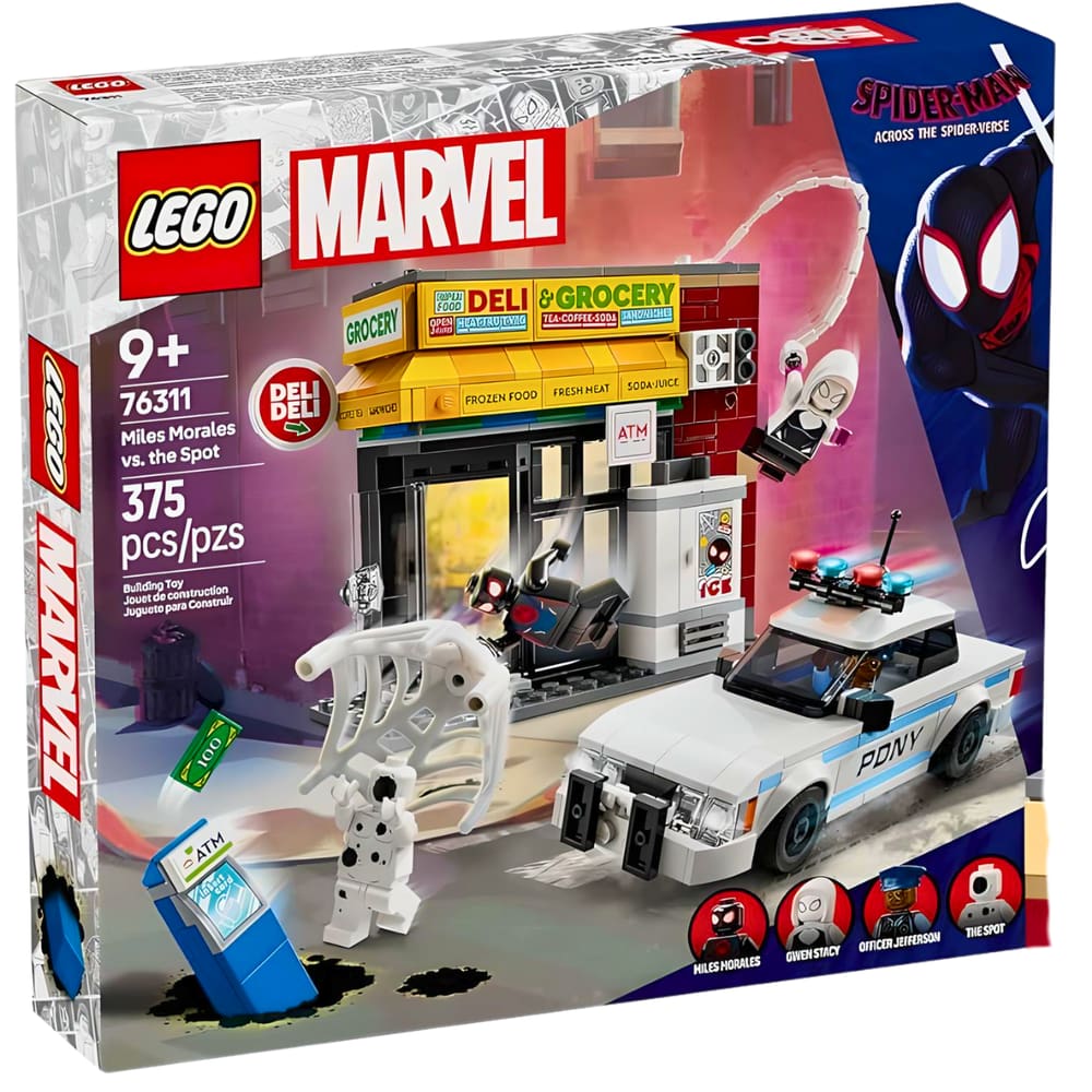 Lego Marvel Aranhaverso: Miles Morales vs Spot 76311