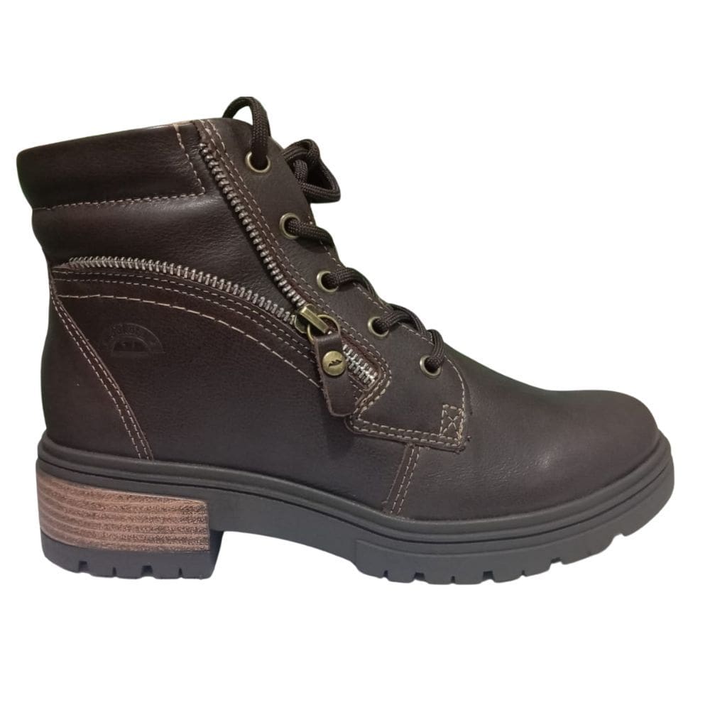 bota feminina Dakota coturno de couro bronx